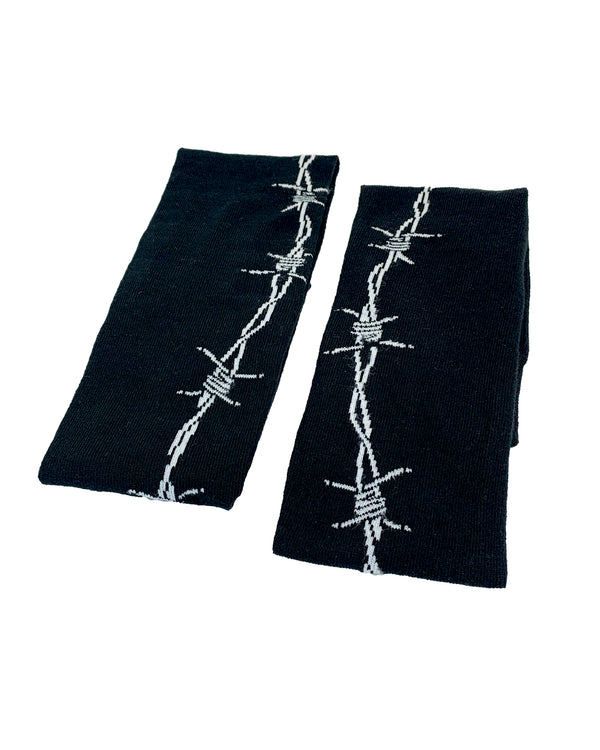 Pamela Mann Barbed Wire Over The Knee Socks