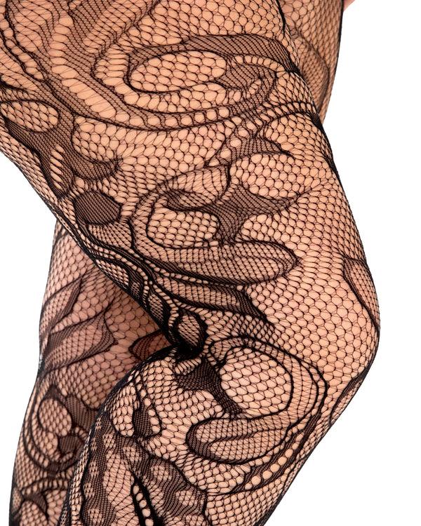 Pamela Mann Botanical Net Tights
