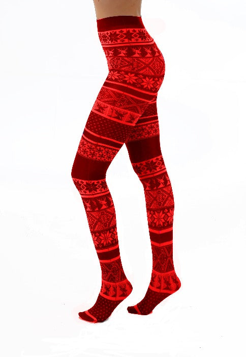 Pamela Mann Fairisle Printed Tights