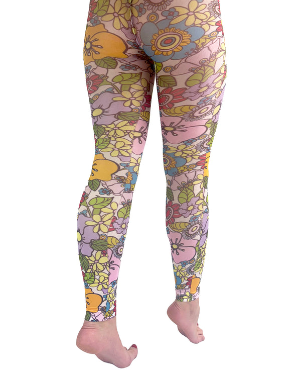Pamela Mann Flower Power Printed Footless Tights