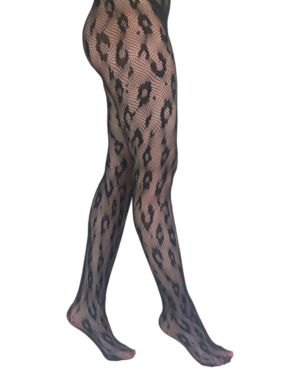 Pamela Mann Leopard Net Tights