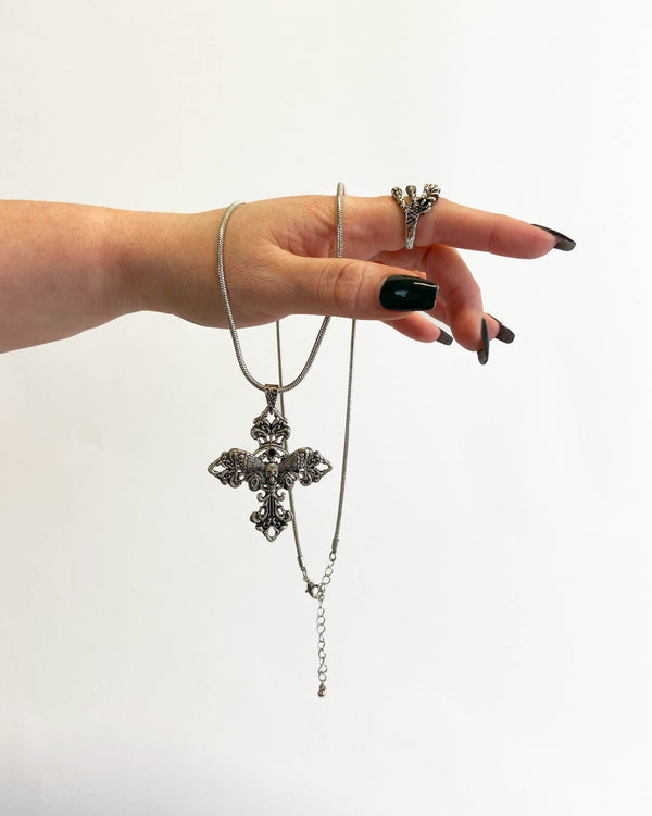 Pamela Mann Long Cross Pendant