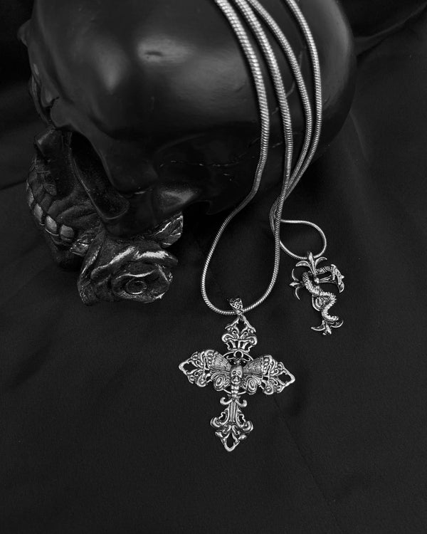 Pamela Mann Long Cross Pendant