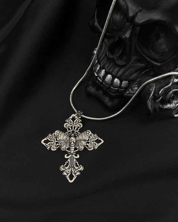 pamela mann Long Cross Pendant