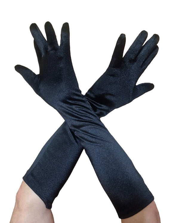 pamela mann Men's Long Satin Gloves - Clearance