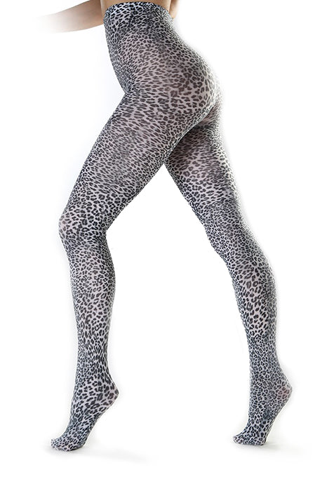 Pamela Mann Petite Leopard Printed Tights