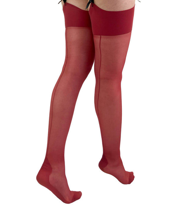 Pamela Mann Premium Coloured Seamed Stockings