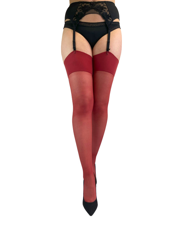 Pamela Mann Premium Coloured Seamed Stockings
