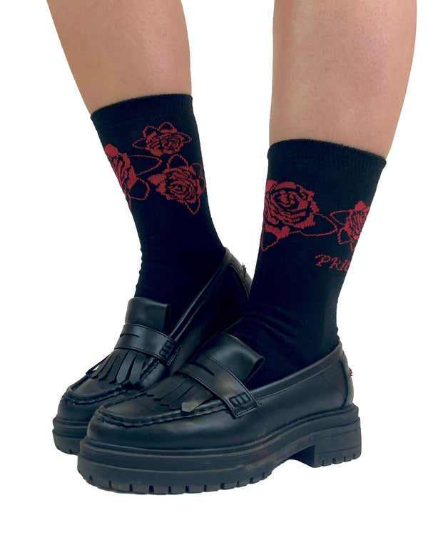 Pamela Mann Prick Of The Rose Ankle Socks