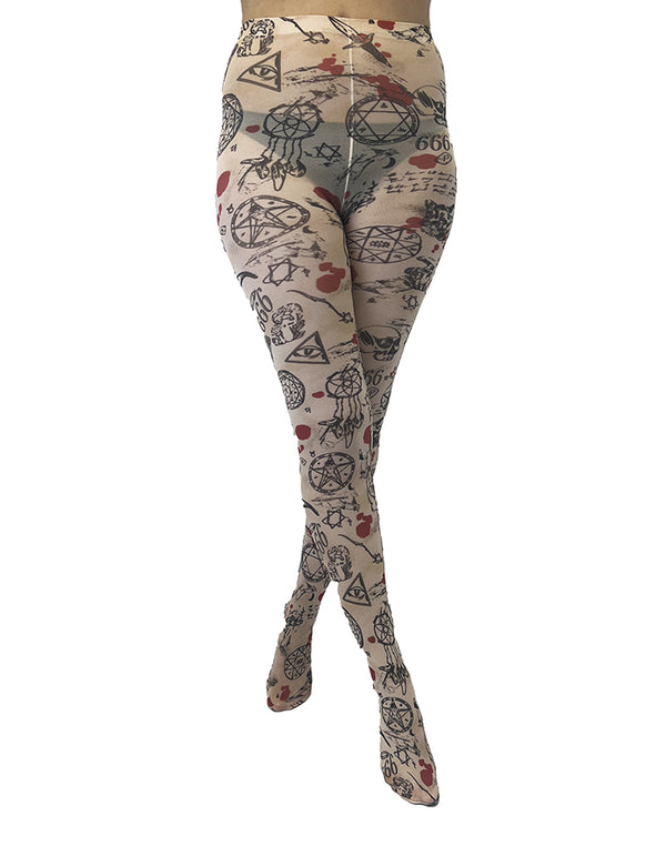 Pamela Mann Ritual Printed Tights