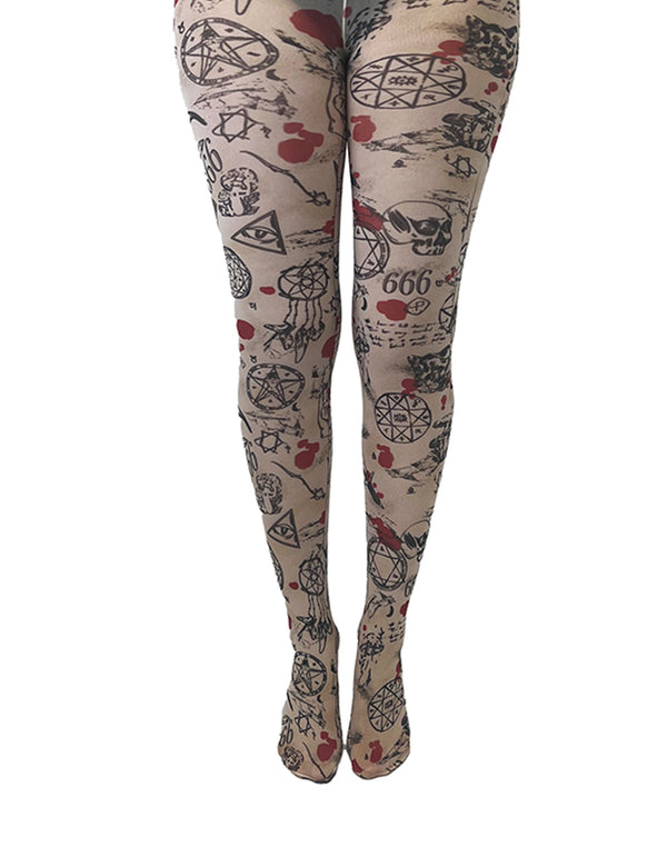 Pamela Mann Ritual Printed Tights