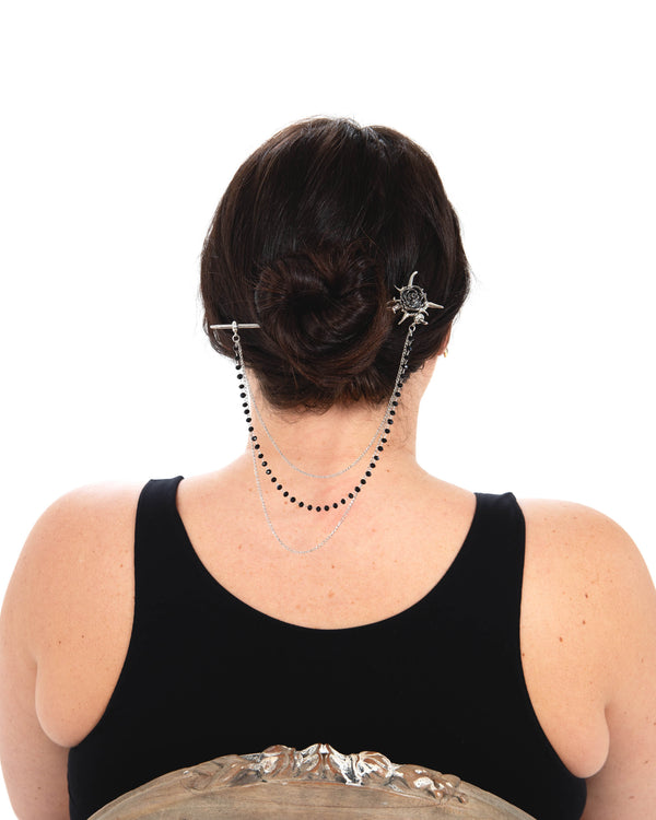 Pamela Mann Rose Thorn Hair Pin