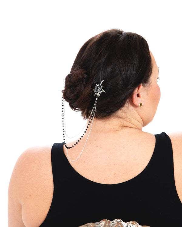 Pamela Mann Rose Thorn Hair Pin