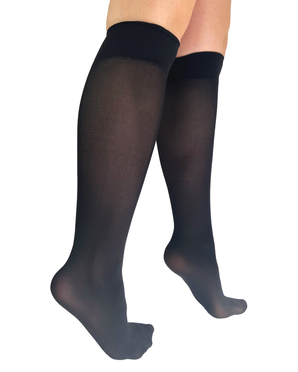 Pamela Mann Semi-Sheer Knee High Socks