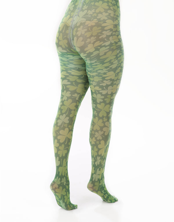 Pamela Mann Shamrock Printed Tights