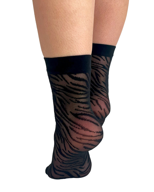 Pamela Mann Sheer Tiger Socks