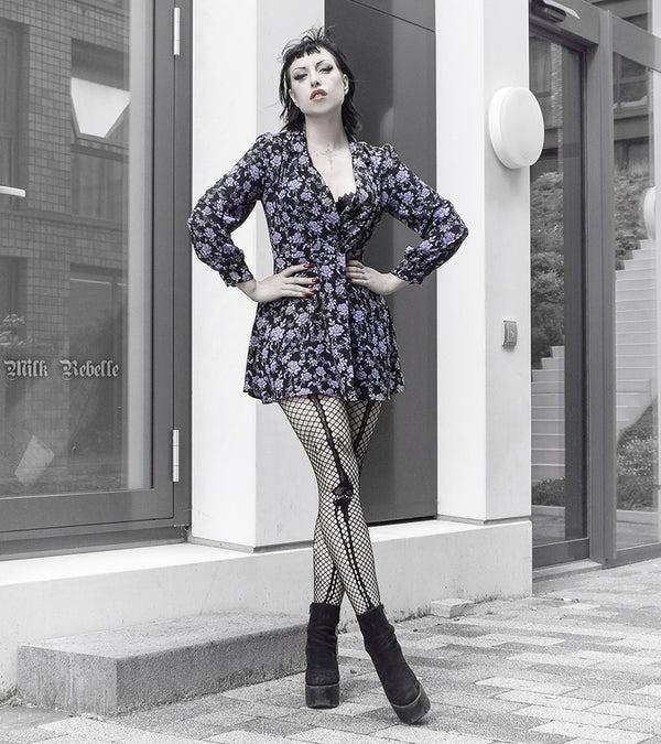 Pamela Mann Skeleton Bone Net Tights