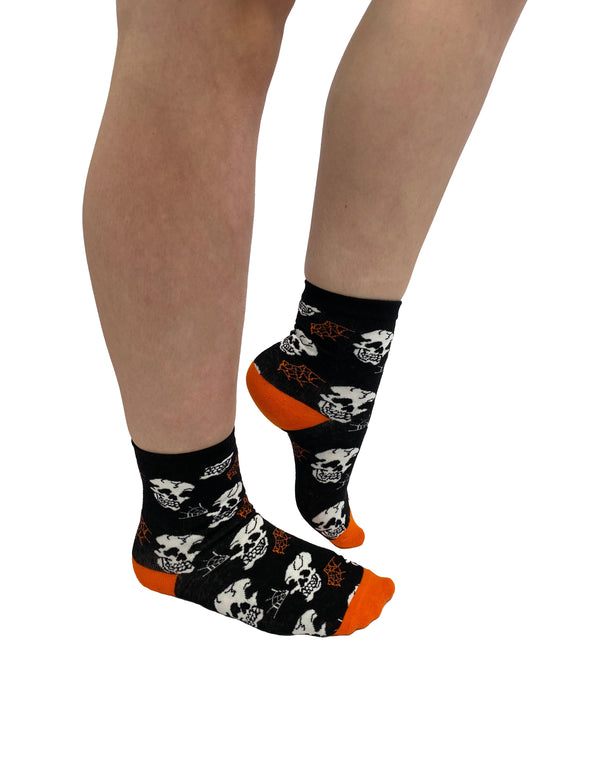 pamela mann Skulls and Webs Ankle Socks