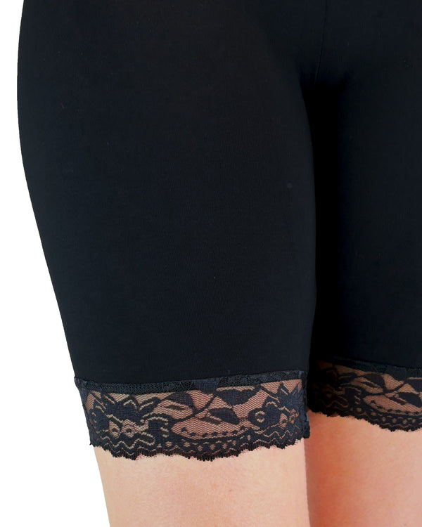 Pamela Mann Soft Shorts With Lace