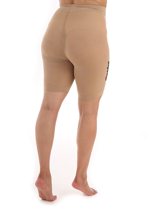 Pamela Mann Skull And Red Roses Printed Curvy Anti Chafing Shorts