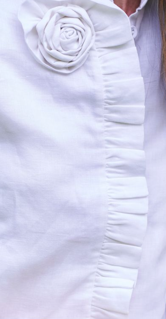 Pamela Munson La Fleur Shirtdress Blush