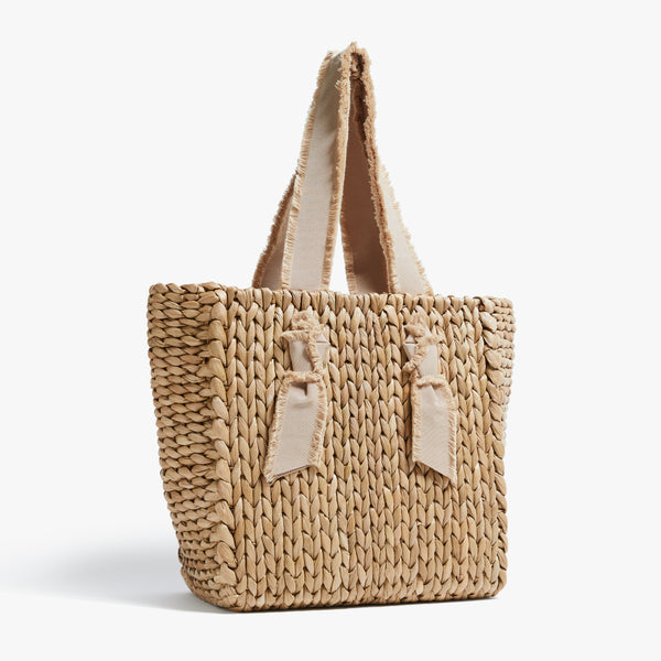Pamela Munson Petite Isla Bahia Fringe Camel
