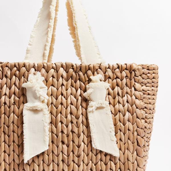 Pamela Munson Petite Isla Bahia Fringe Ivory