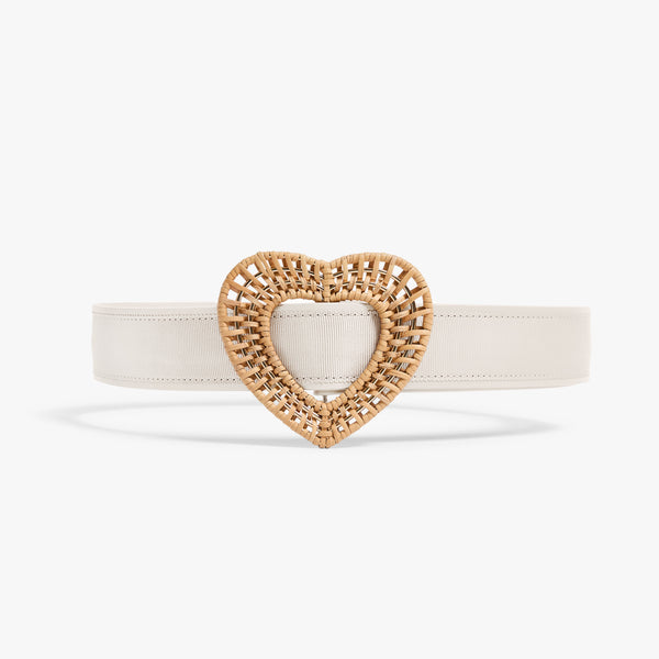 Pamela Munson Rattan Heart Belt