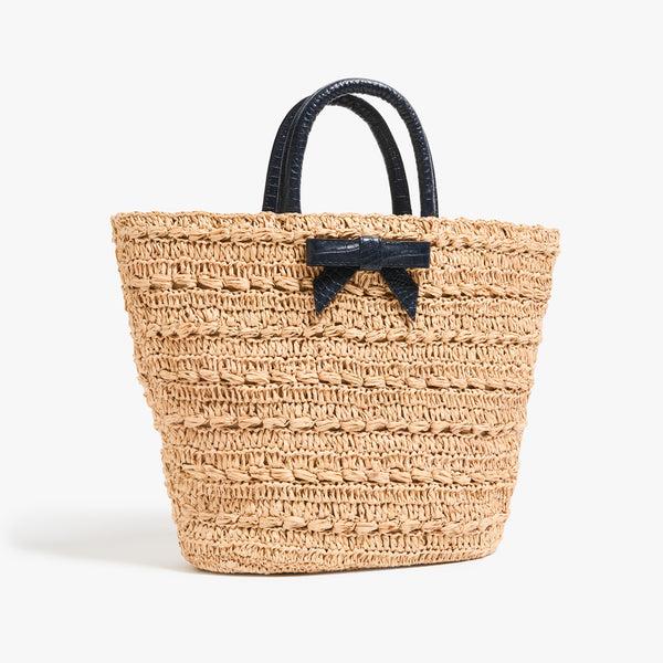 Pamela Munson The Bow Tote Dark Navy