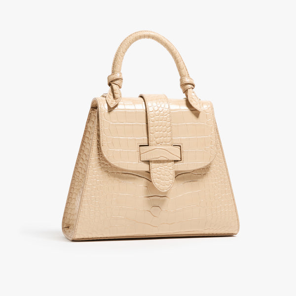 Pamela Munson The Lady Bag Leather Sand
