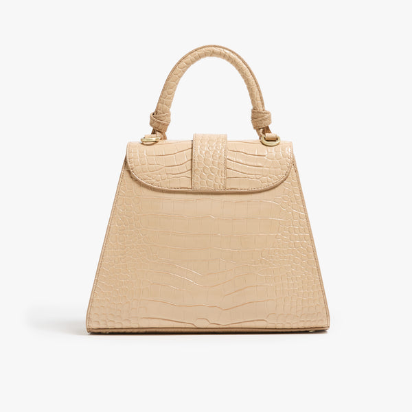 Pamela Munson The Lady Bag Leather Sand