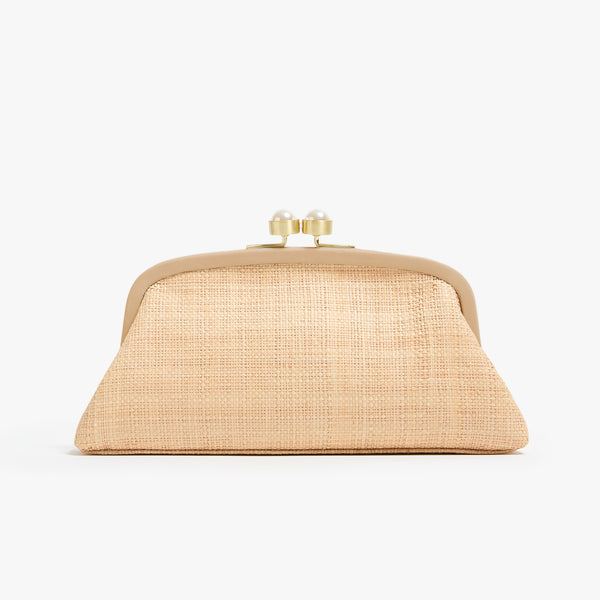 pamela munson The Lee Clutch Natural