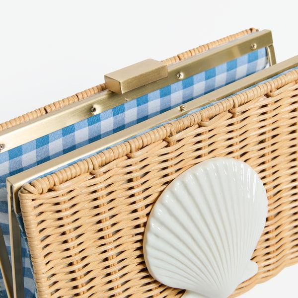 Pamela Munson The Scallop Gingham Ocean