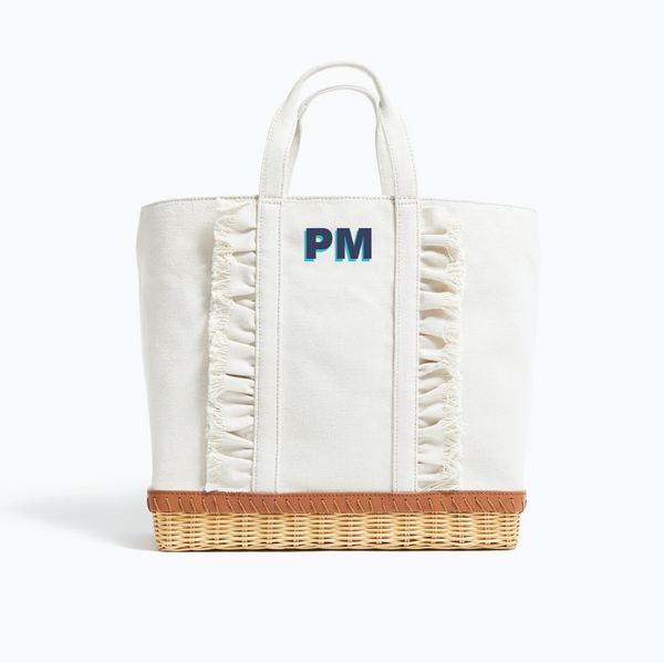 Pamela Munson Pamela Munson X Fait à Main - The Gardner Tote Ruffle Monogram