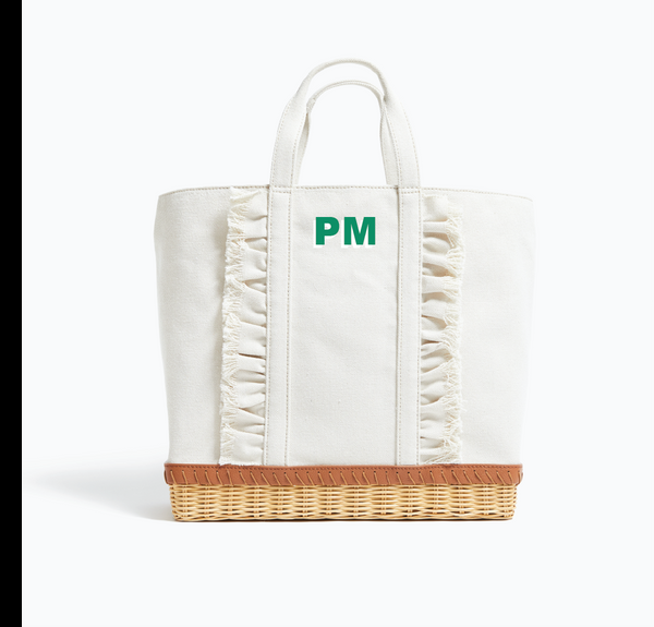 Pamela Munson Pamela Munson X Fait à Main - The Gardner Tote Ruffle Monogram