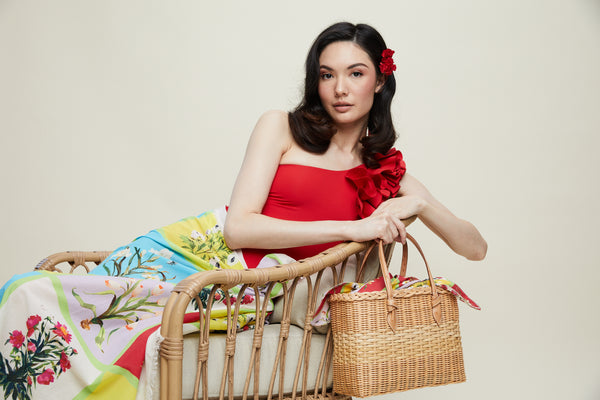 Pamela Munson Pamela Munson X Inslee Fariss – Patchwork Floral Pareo