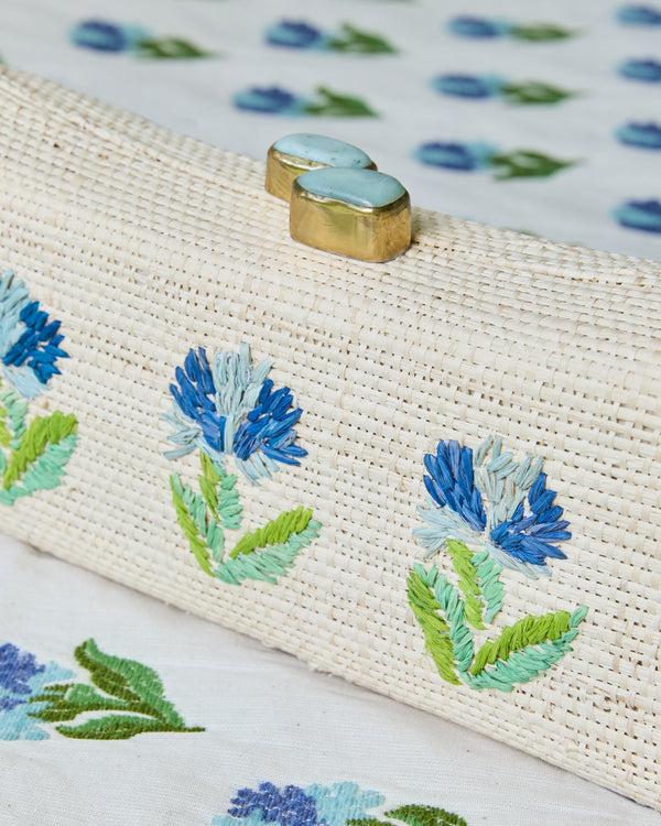 Pamela Munson Schumacher X Pamela Munson - Rosina Floral Blue