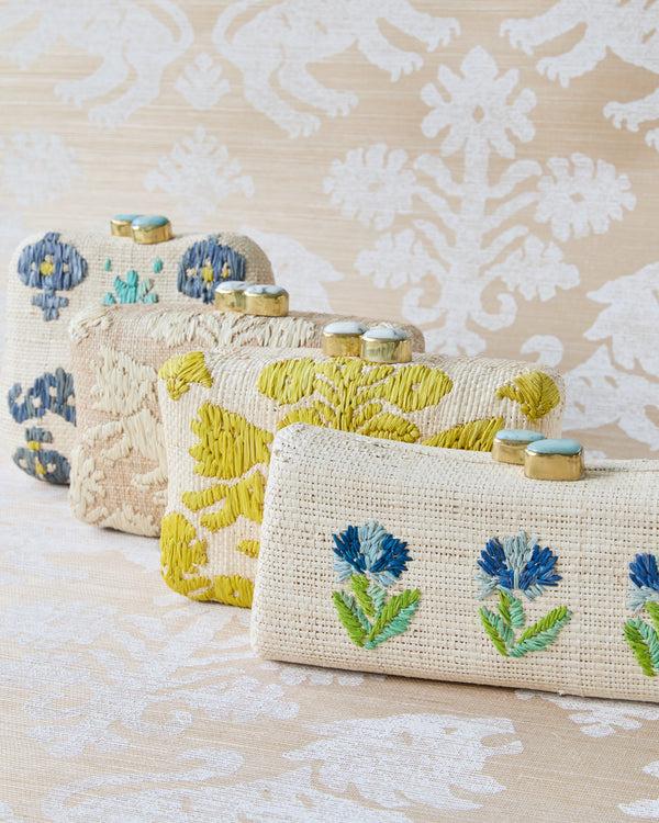 Pamela Munson Schumacher X Pamela Munson - Rosina Floral Blue