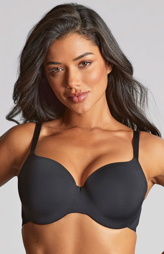 panache 365 Moulded T Shirt Bra - Black