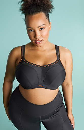 panache Activate Wired Sports Bra - Black