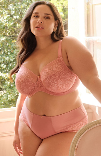 panache Dream Full Cup Bra - Rose Pink