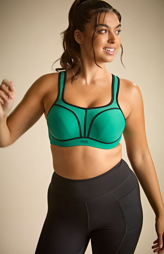 panache Power Wired Sports Bra - Green