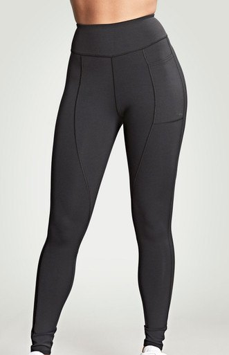 panache Ultra Adapt Sports Leggings - Black