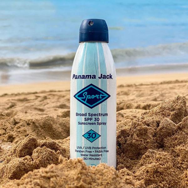 panama jack Continuous Spray Sport Sunscreen SPF 30