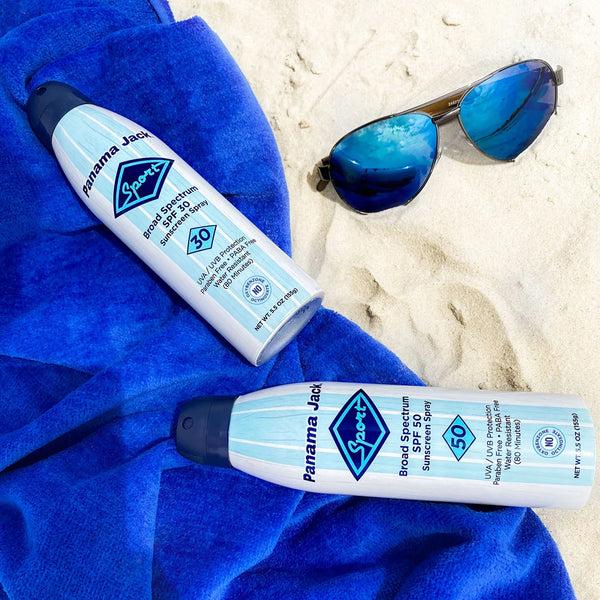 Panama Jack Continuous Spray Sport Sunscreen SPF 50