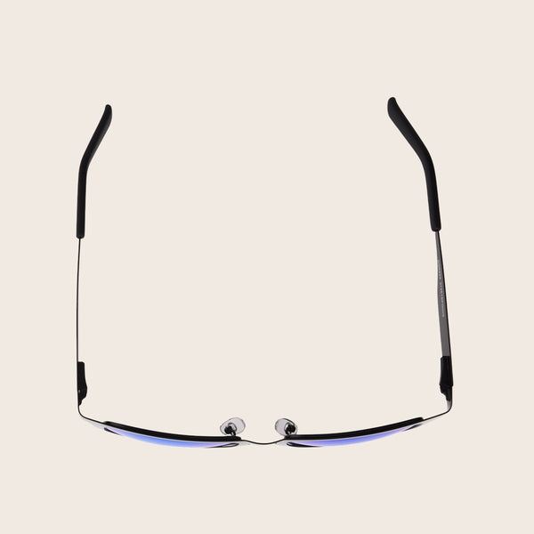 Panama Jack Harbor | Premium Polarized Classic Black Sunglasses