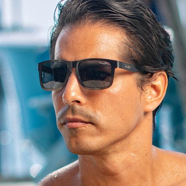 panama jack Harbor | Premium Polarized Classic Gunmetal Sunglasses