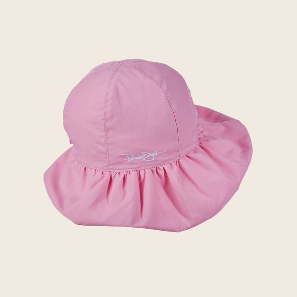Panama Jack Kids Ruffled Microfiber Beach Hat - All Sales Final