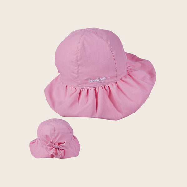 panama jack Kids Ruffled Microfiber Beach Hat - All Sales Final