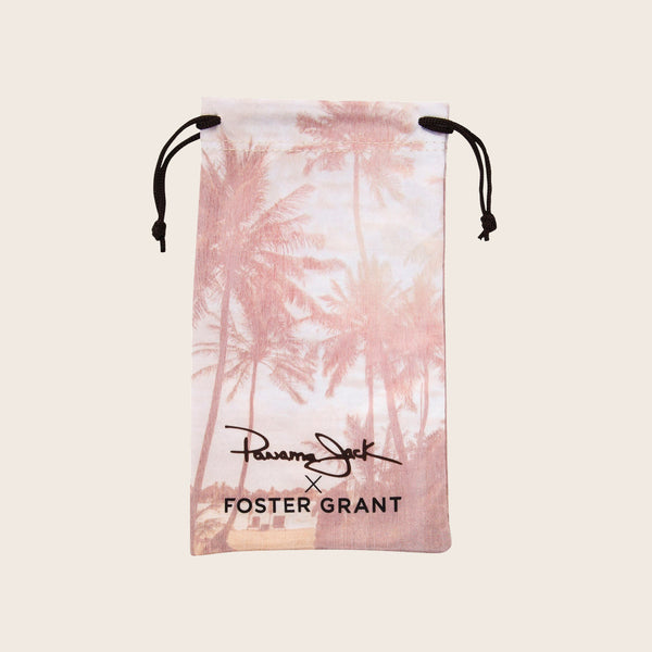 panama jack Microfiber Palm Tree Print Soft Sunglasses Pouch